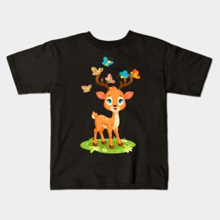 Cute Deer Kids T-Shirt